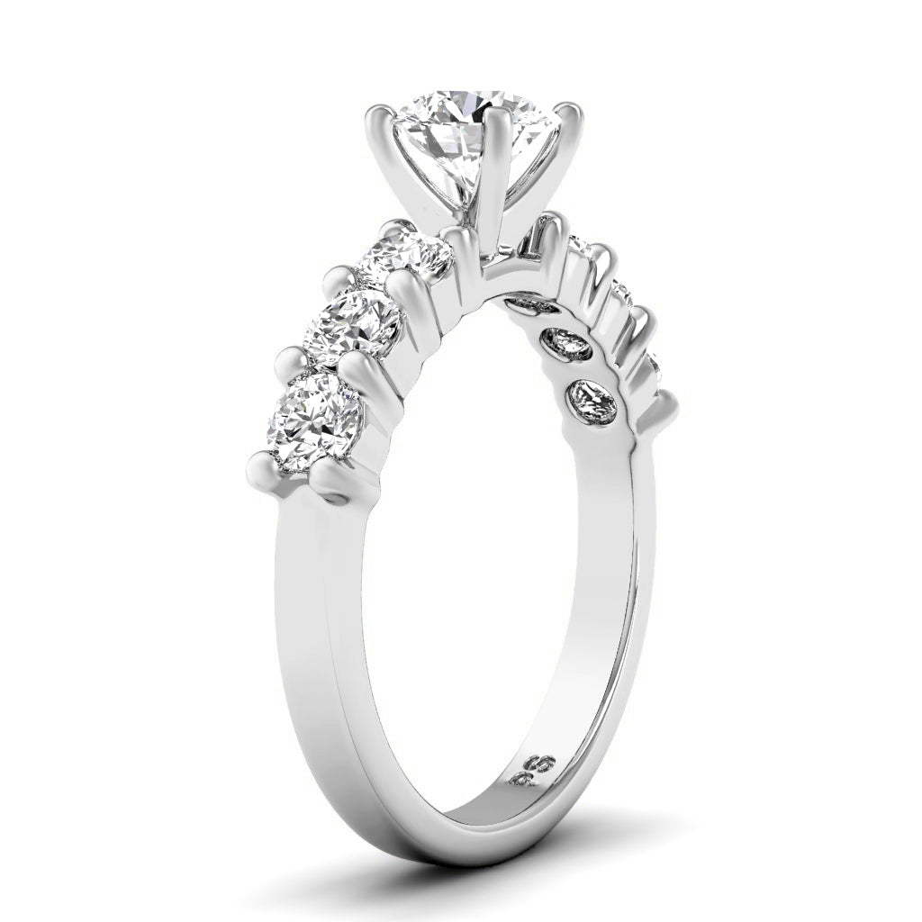 1.25-2.40 CT Round Cut Diamonds - Engagement Ring