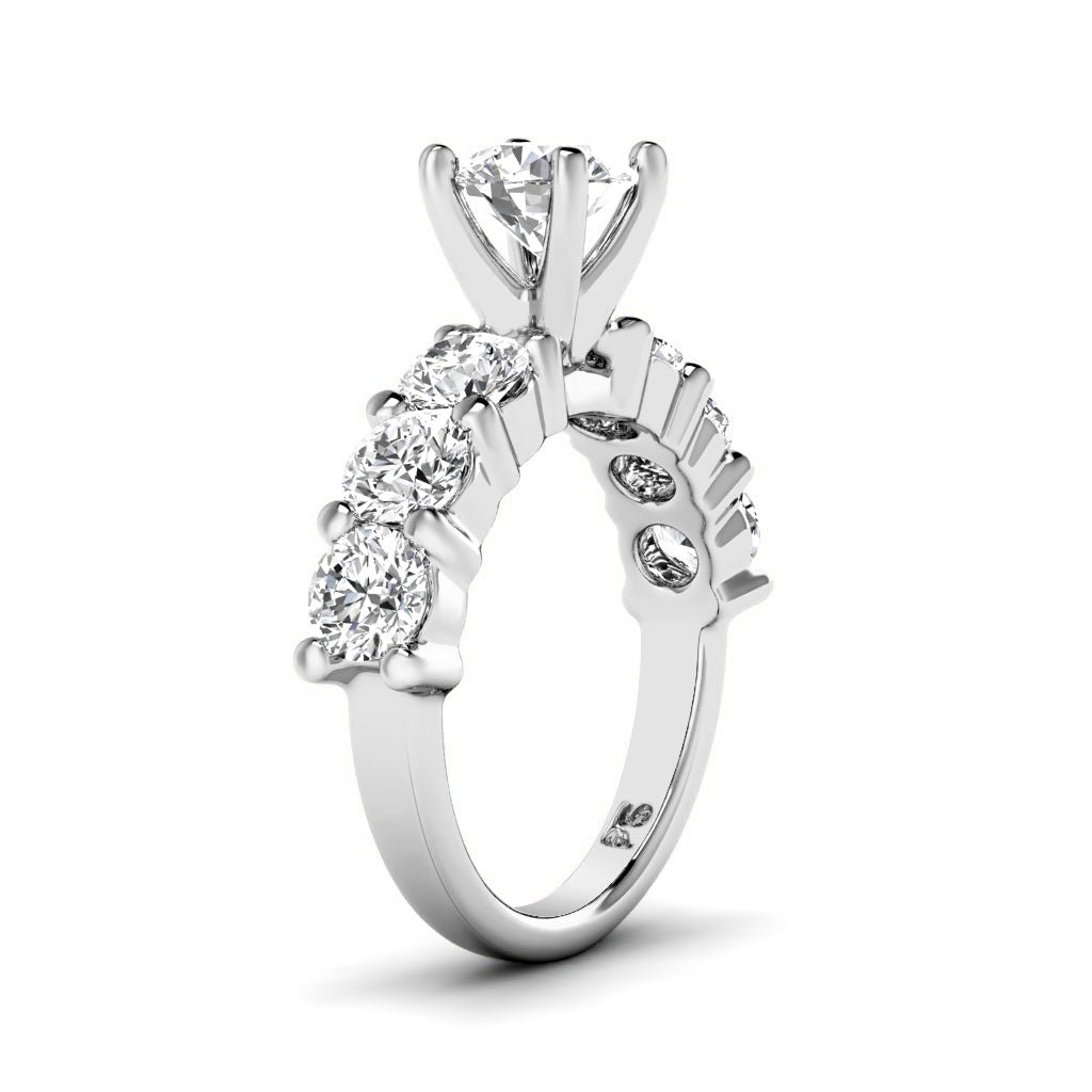 1.85-3.00 CT Round Cut Diamonds - Engagement Ring