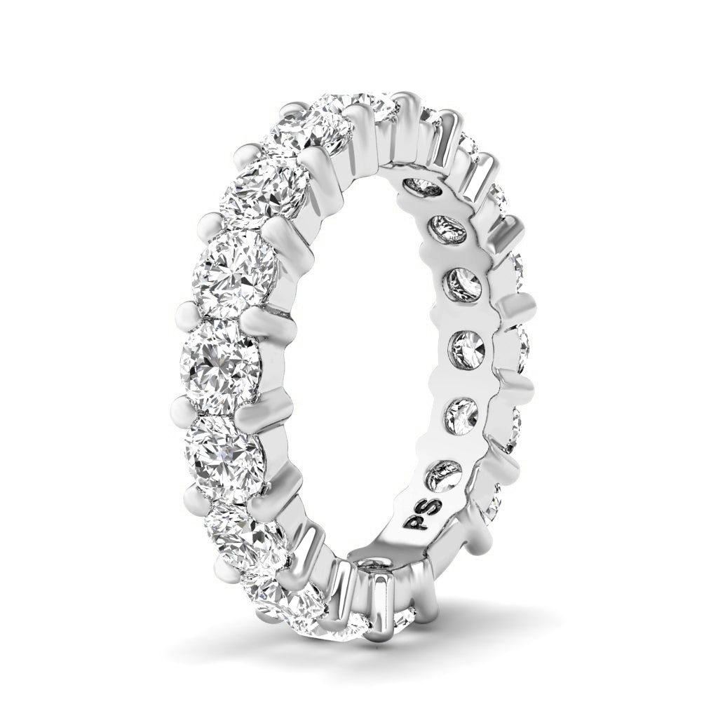 2.90 CT Round Cut Diamonds - Wedding Band