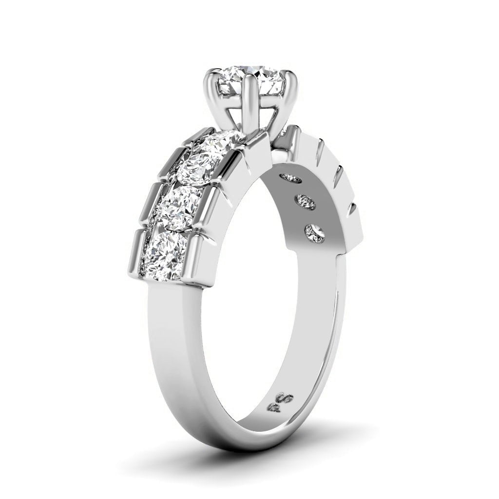 1.40 - 2.55 CT Round Cut Natural Diamonds - Engagement Ring - Primestyle.com