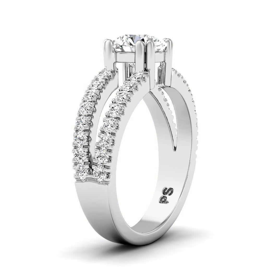 1.20 - 6.70 CT Round Cut Diamonds - Engagement Ring - Primestyle.com