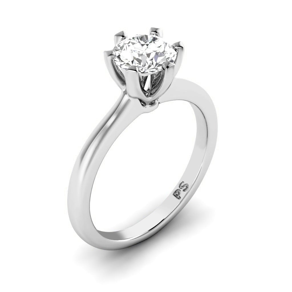 0.35 - 1.50 CT Round Cut Natural Diamonds - Solitaire Rings - Primestyle.com