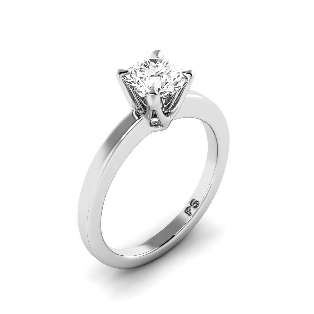 0.35 - 1.50 CT Round Cut Natural Diamonds - Solitaire Rings - Primestyle.com