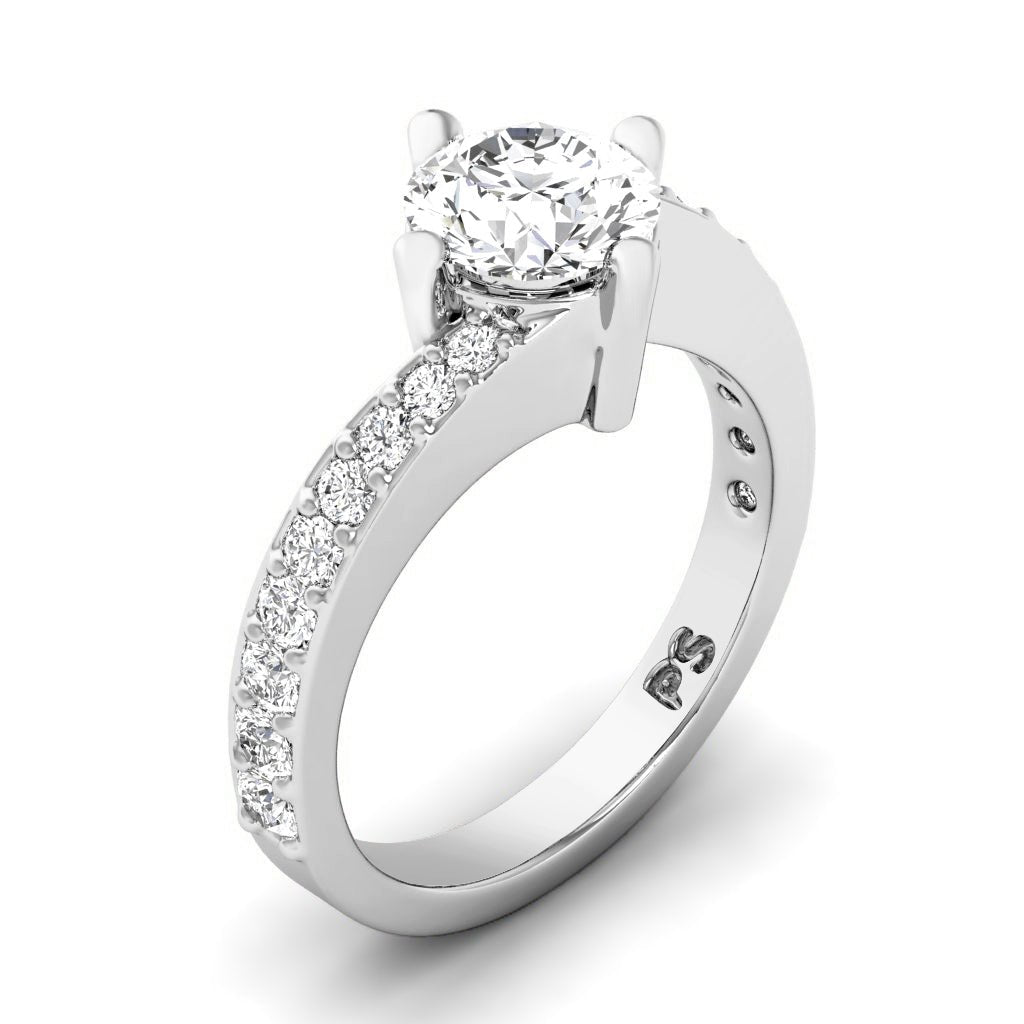 0.85 - 6.35 CT Round Cut Diamonds - Engagement Ring - Primestyle.com