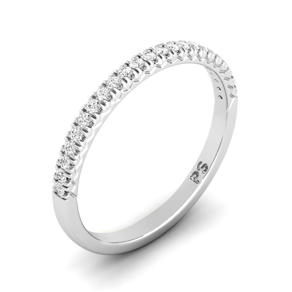 0.25 CT Round Cut Lab Grown Diamonds - Wedding Band