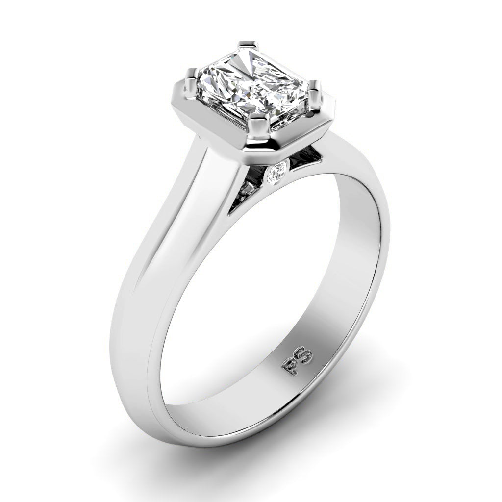 0.37-1.52 CT Round & Radiant Cut Diamonds - Engagement Ring