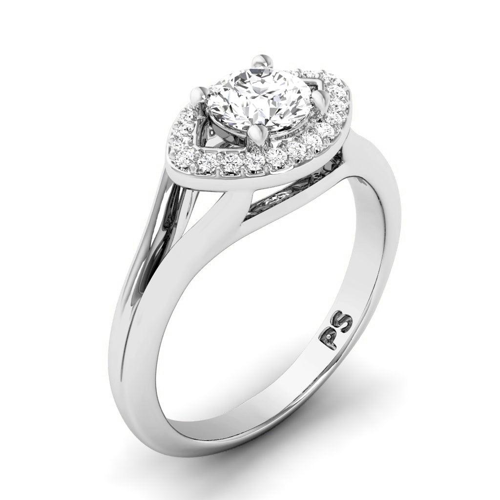 0.45-1.60 CT Round Cut Diamonds - Engagement Ring