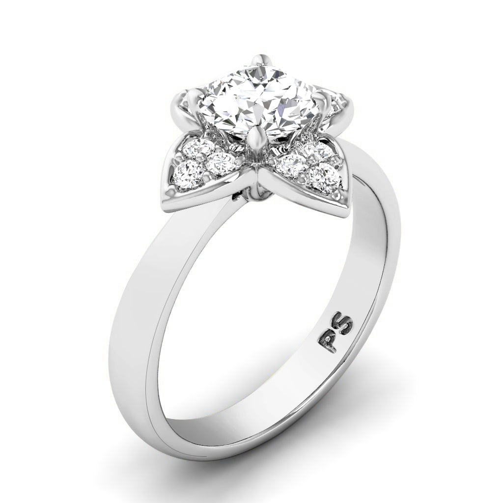 0.55-1.70 CT Round Cut Diamonds - Engagement Ring