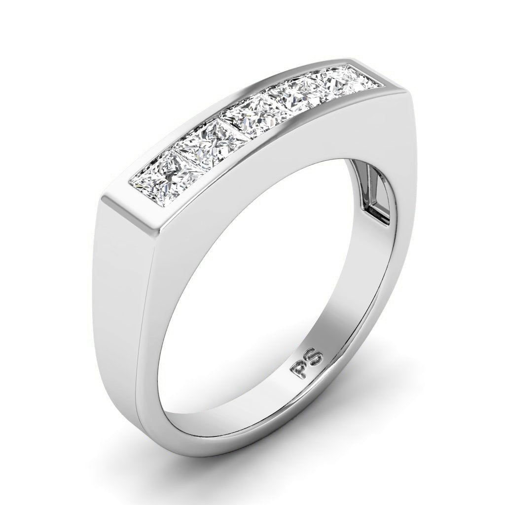 0.00 CT Cut Diamonds - Mens Wedding Bands