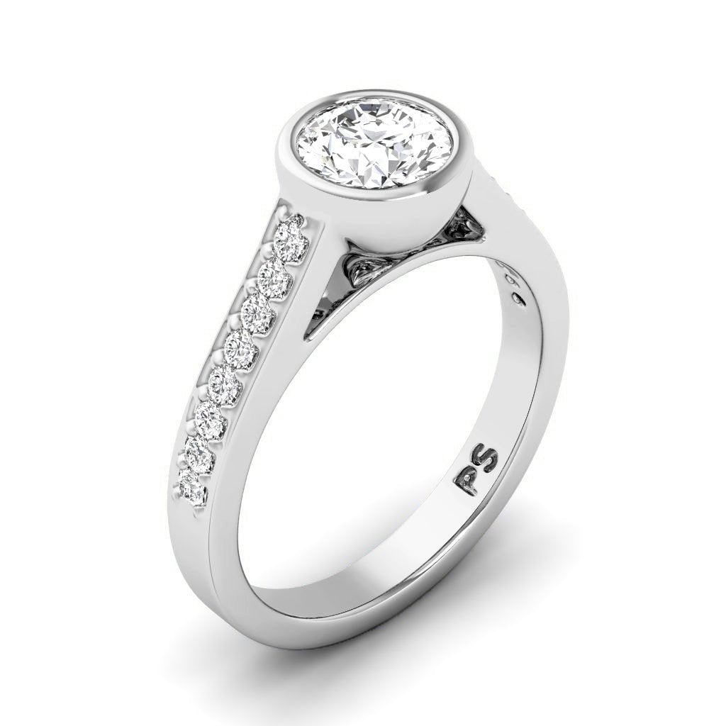 0.70 - 6.20 CT Round Cut Diamonds - Engagement Ring - Primestyle.com