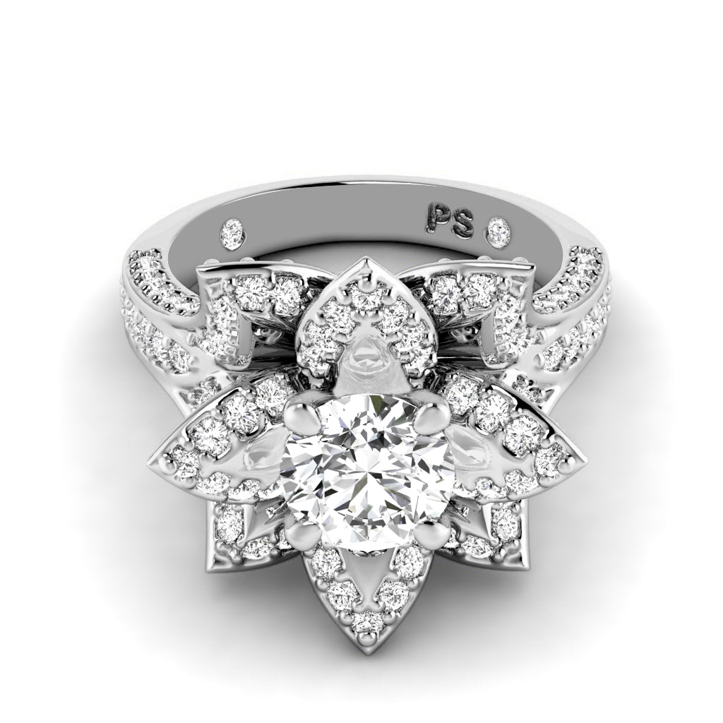 1.72 - 7.22 CT Round Cut Diamonds - Engagement Ring - Primestyle.com