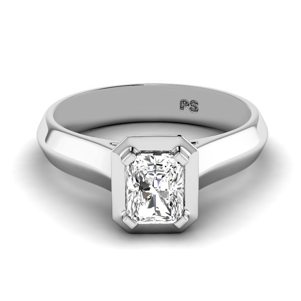 0.52-3.02 CT Round & Radiant Cut Lab Grown Diamonds - Engagement Ring