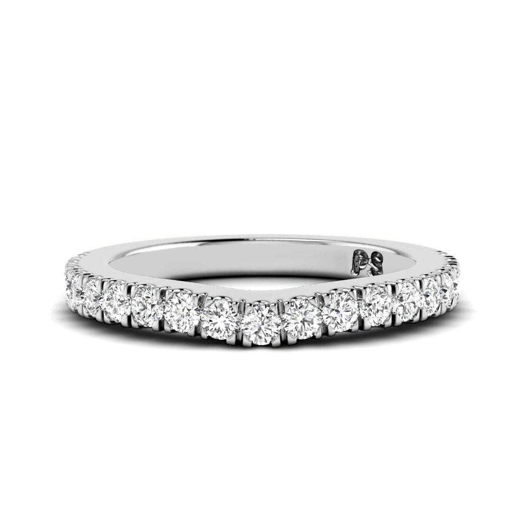 0.45 CT Round Cut Diamonds - Wedding Band