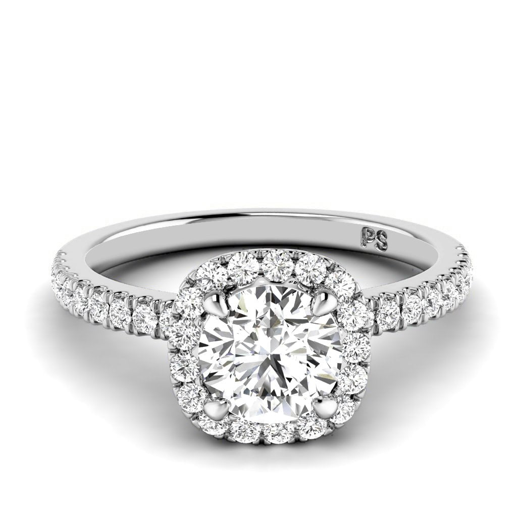 0.90 - 6.40 CT Round Cut Diamonds - Engagement Ring - Primestyle.com
