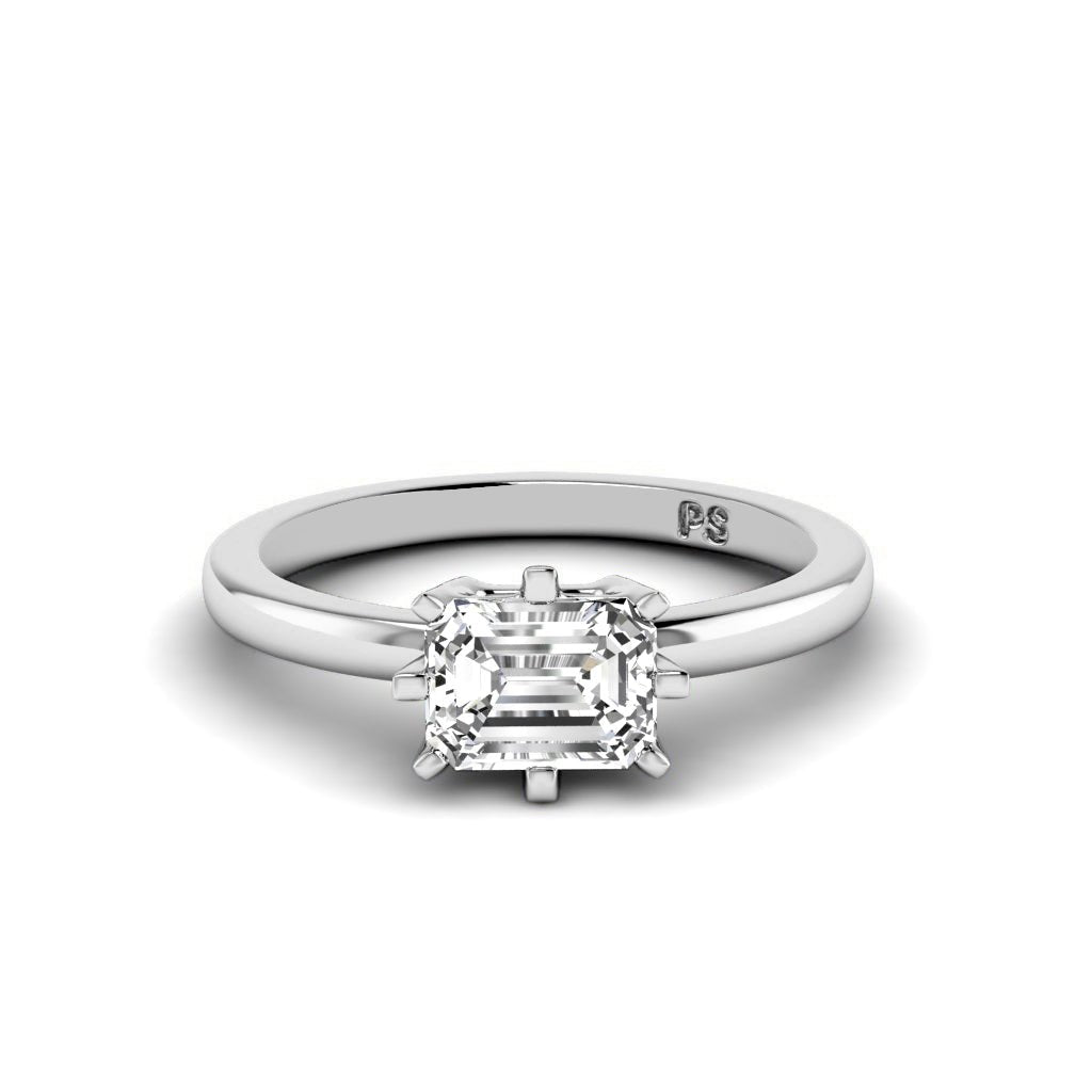 0.35 - 1.50 CT Radiant Cut Natural Diamonds - Solitaire Rings - Primestyle.com