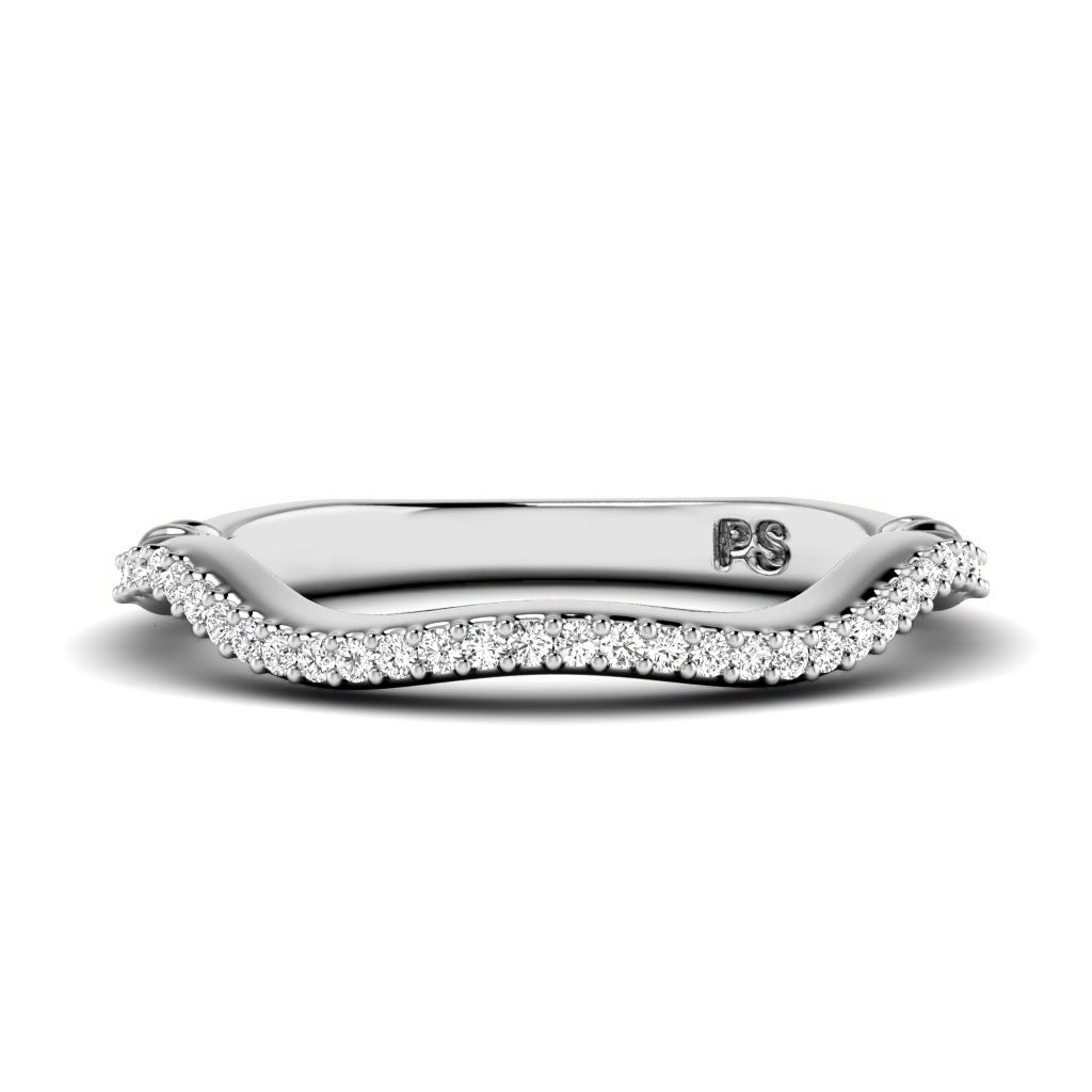 0.15 CT Round Cut Diamonds - Wedding Band