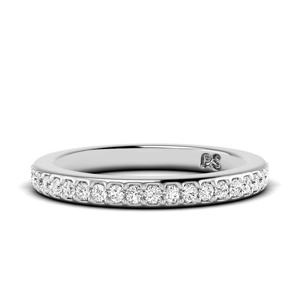 0.25 CT Round Cut Diamonds - Wedding Band