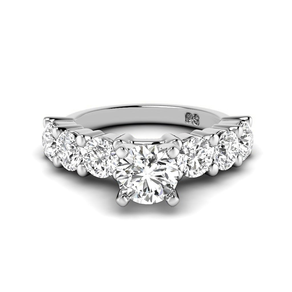 1.85 - 3.00 CT Round Cut Natural Diamonds - Engagement Ring - Primestyle.com