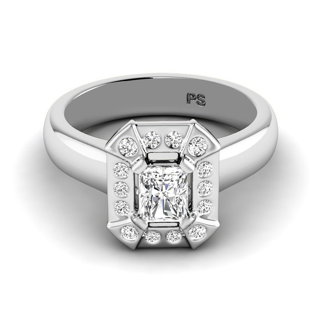 0.66-3.16 CT Round & Radiant Cut Lab Grown Diamonds - Engagement Ring