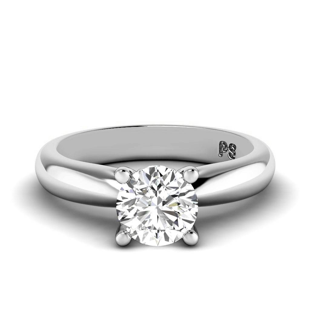 0.60-6.10 CT Round Cut Diamonds - Engagement Ring