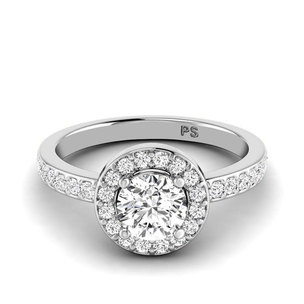 0.90 - 6.40 CT Round Cut Diamonds - Engagement Ring - Primestyle.com