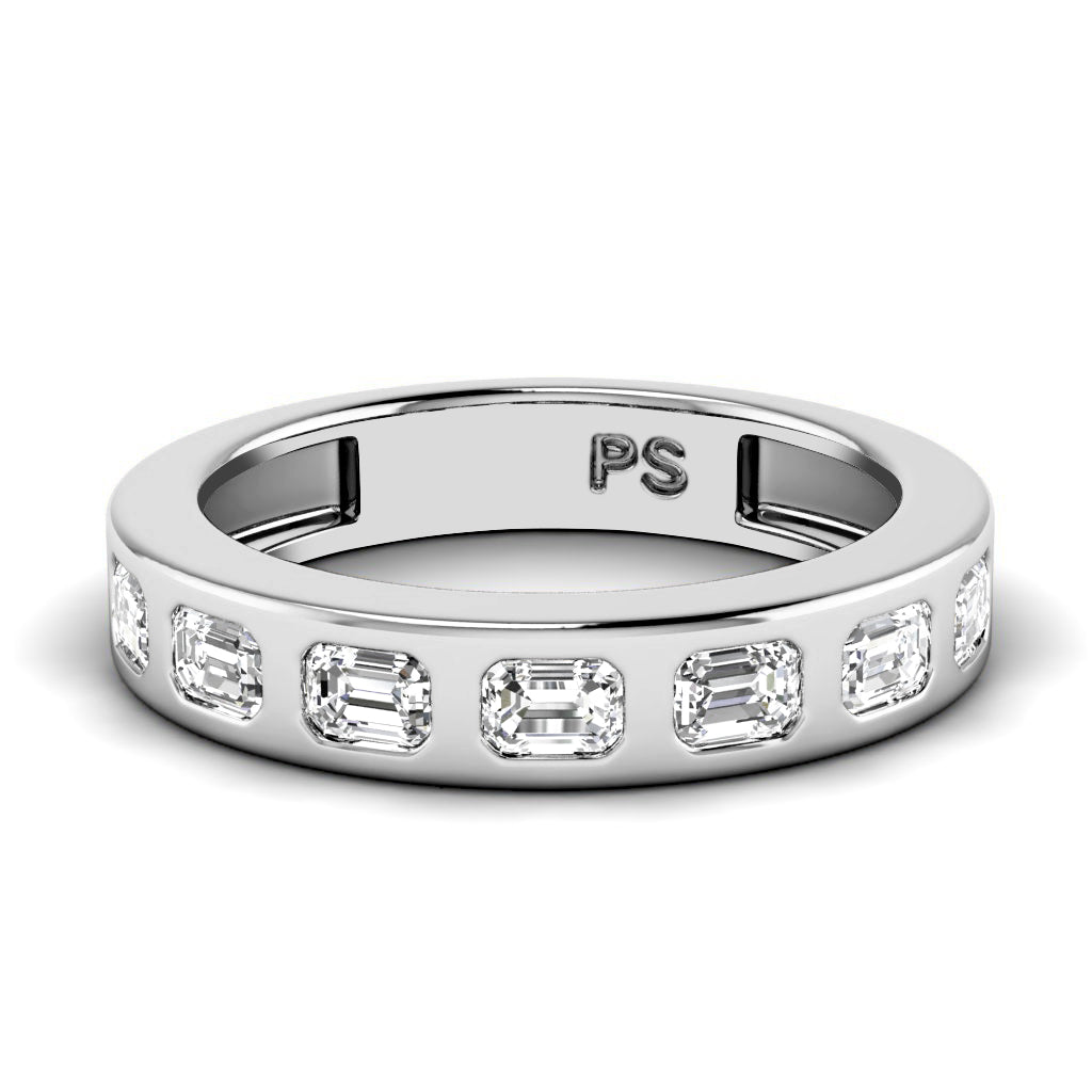 1.50 CT Round Cut Diamonds - Mens Wedding Bands