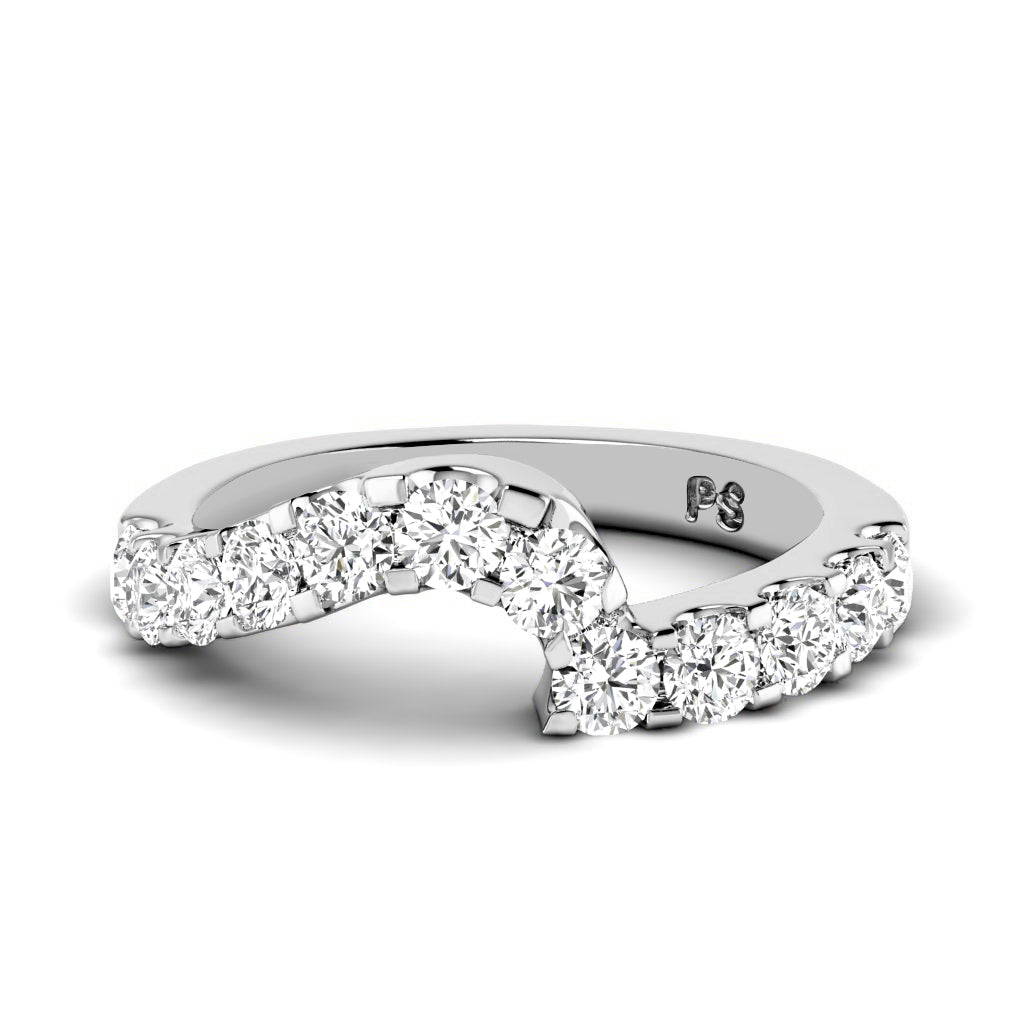 1.10 CT Round Cut Diamonds - Wedding Band