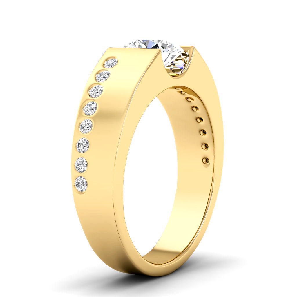 0.70-6.20 CT Round Cut Diamonds - Engagement Ring