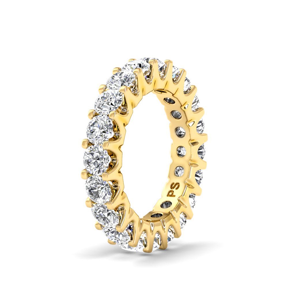2.00 - 6.00 CT Round Cut Natural Diamonds - Eternity Rings - Primestyle.com