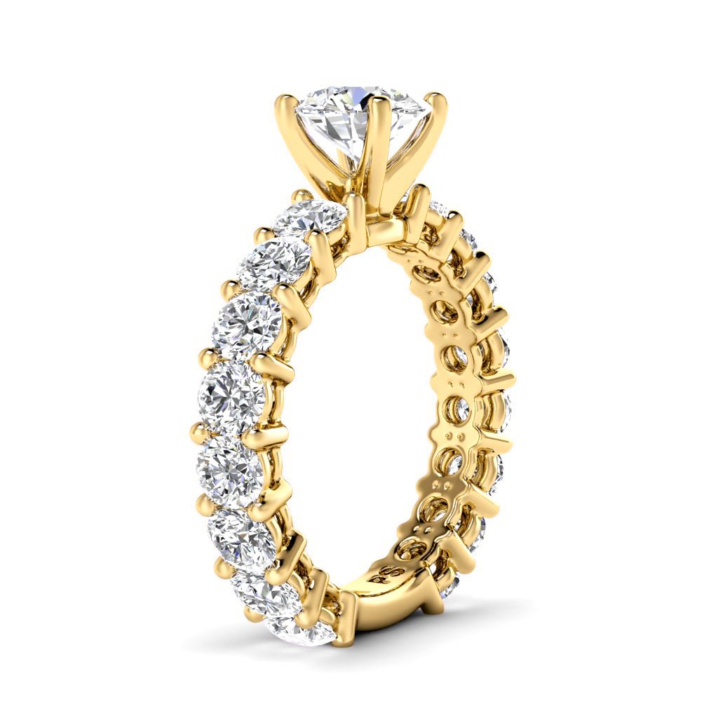 2.60 - 3.75 CT Round Cut Natural Diamonds - Engagement Ring - Primestyle.com