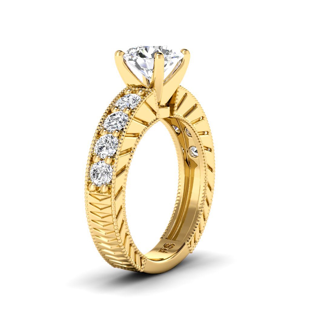 1.20 - 2.35 CT Round Cut Natural Diamonds - Engagement Ring - Primestyle.com