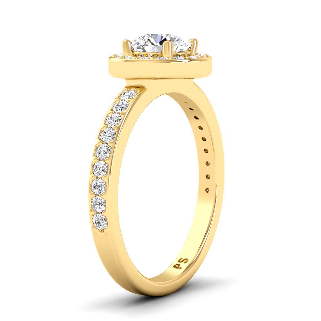 0.90 - 6.40 CT Round Cut Diamonds - Engagement Ring - Primestyle.com