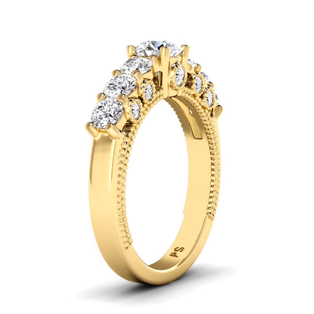 1.45 - 2.60 CT Round Cut Natural Diamonds - Engagement Ring - Primestyle.com