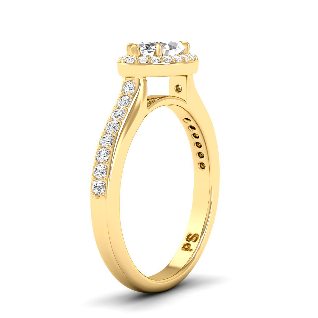 0.65-1.80 CT Round & Marquise Cut Diamonds - Engagement Ring
