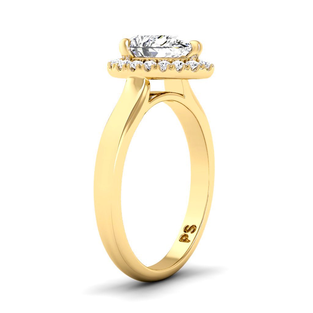 0.70-6.20 CT Pear & Round Cut Diamonds - Engagement Ring