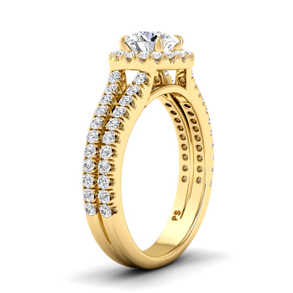 1.10-6.60 CT Round Cut Diamonds - Engagement Ring