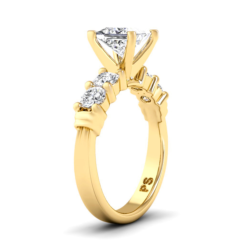 0.95-2.10 CT Round Cut Natural Diamonds - Engagement Ring