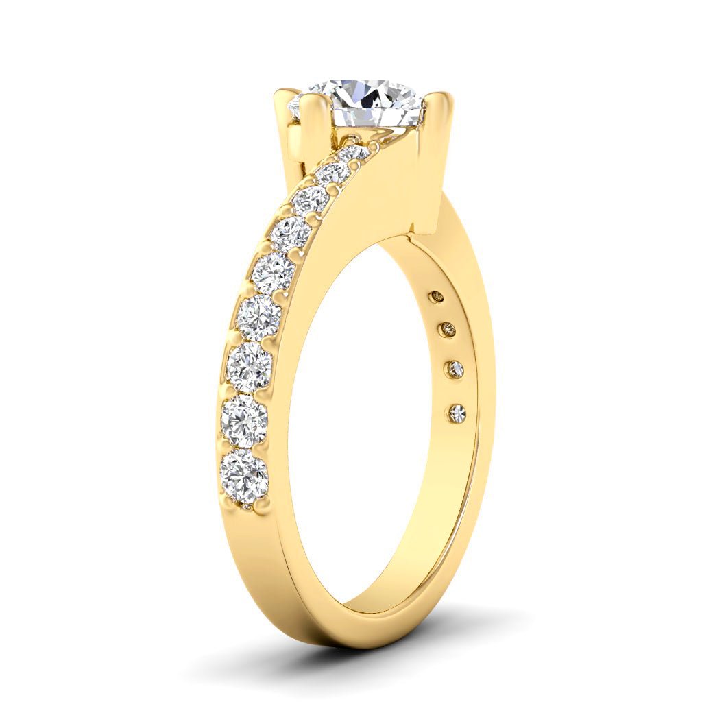 0.85 - 6.35 CT Round Cut Diamonds - Engagement Ring - Primestyle.com