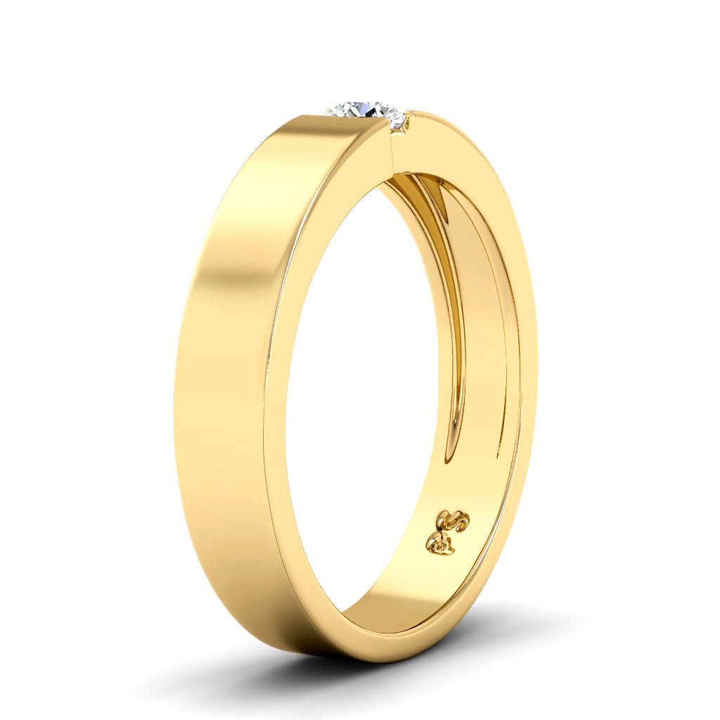 0.15 CT Round Cut Natural Diamonds - Wedding Band - Primestyle.com