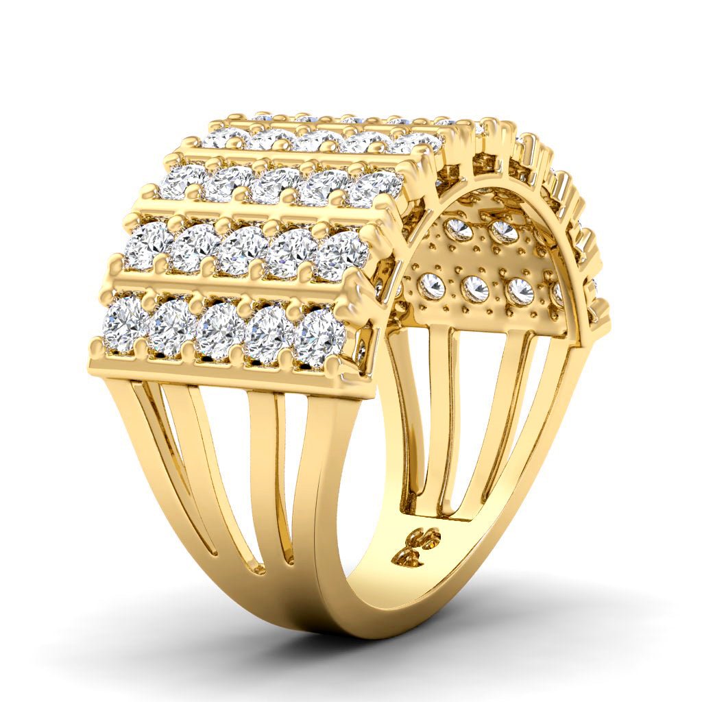 2.00 CT Round Cut Natural Diamonds - Wedding Band - Primestyle.com