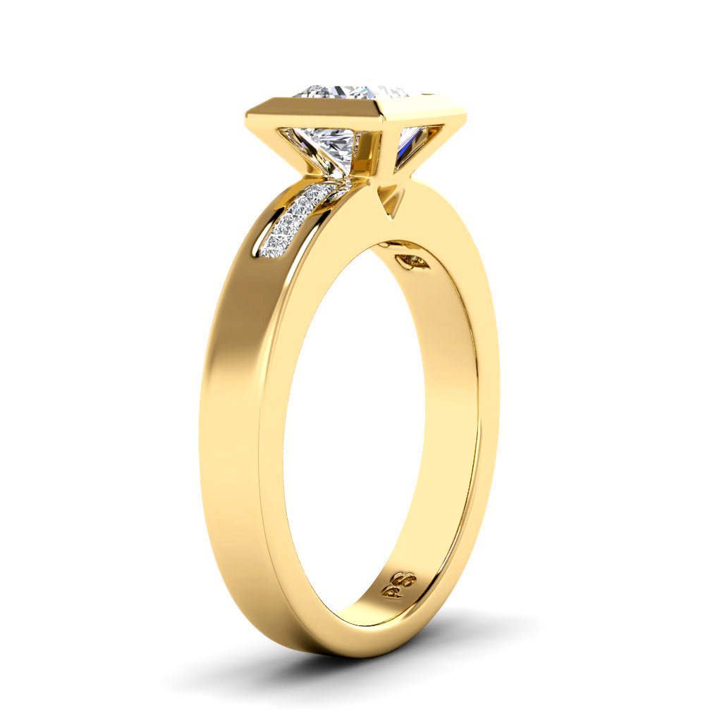 0.70 - 6.20 CT Princess Cut Diamonds - Engagement Ring - Primestyle.com