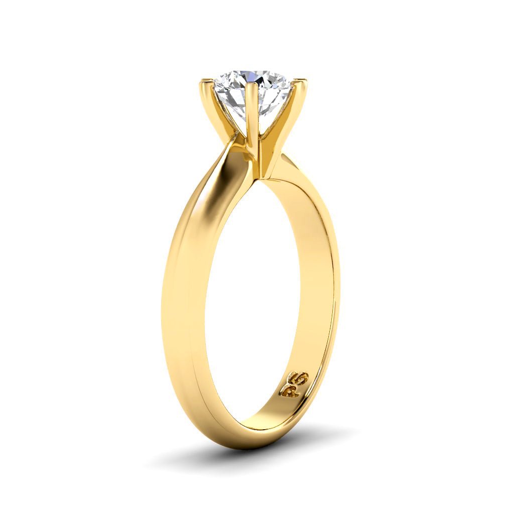 0.35 - 1.50 CT Round Cut Natural Diamonds - Solitaire Rings - Primestyle.com