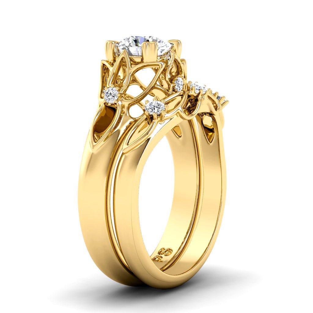0.55 - 1.70 CT Round Cut Natural Diamonds - Bridal Set - Primestyle.com
