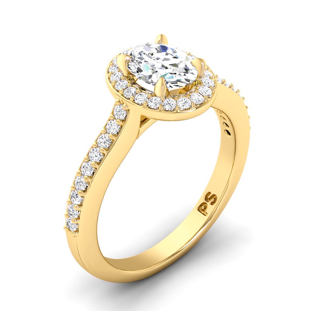 0.80 - 6.30 CT Oval & Round Cut Diamonds - Engagement Ring - Primestyle.com