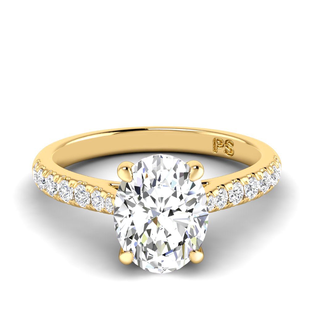 0.85 - 6.35 CT Oval & Round Cut Diamonds - Engagement Ring - Primestyle.com