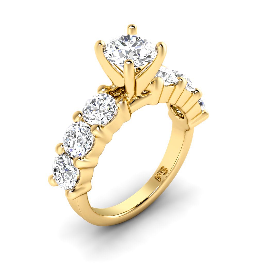 1.85 - 3.00 CT Round Cut Natural Diamonds - Engagement Ring - Primestyle.com