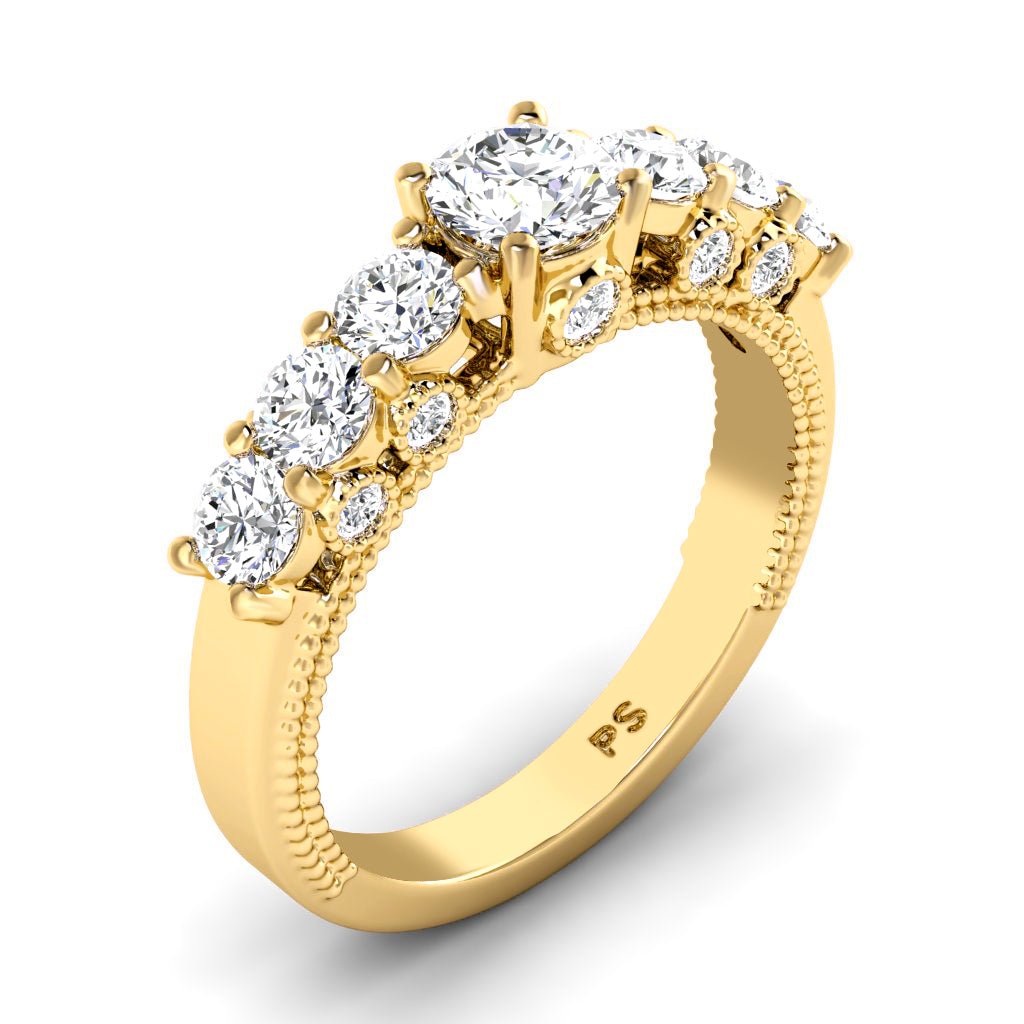 1.45 - 2.60 CT Round Cut Natural Diamonds - Engagement Ring - Primestyle.com