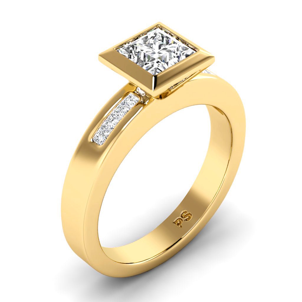0.70 - 6.20 CT Princess Cut Diamonds - Engagement Ring - Primestyle.com