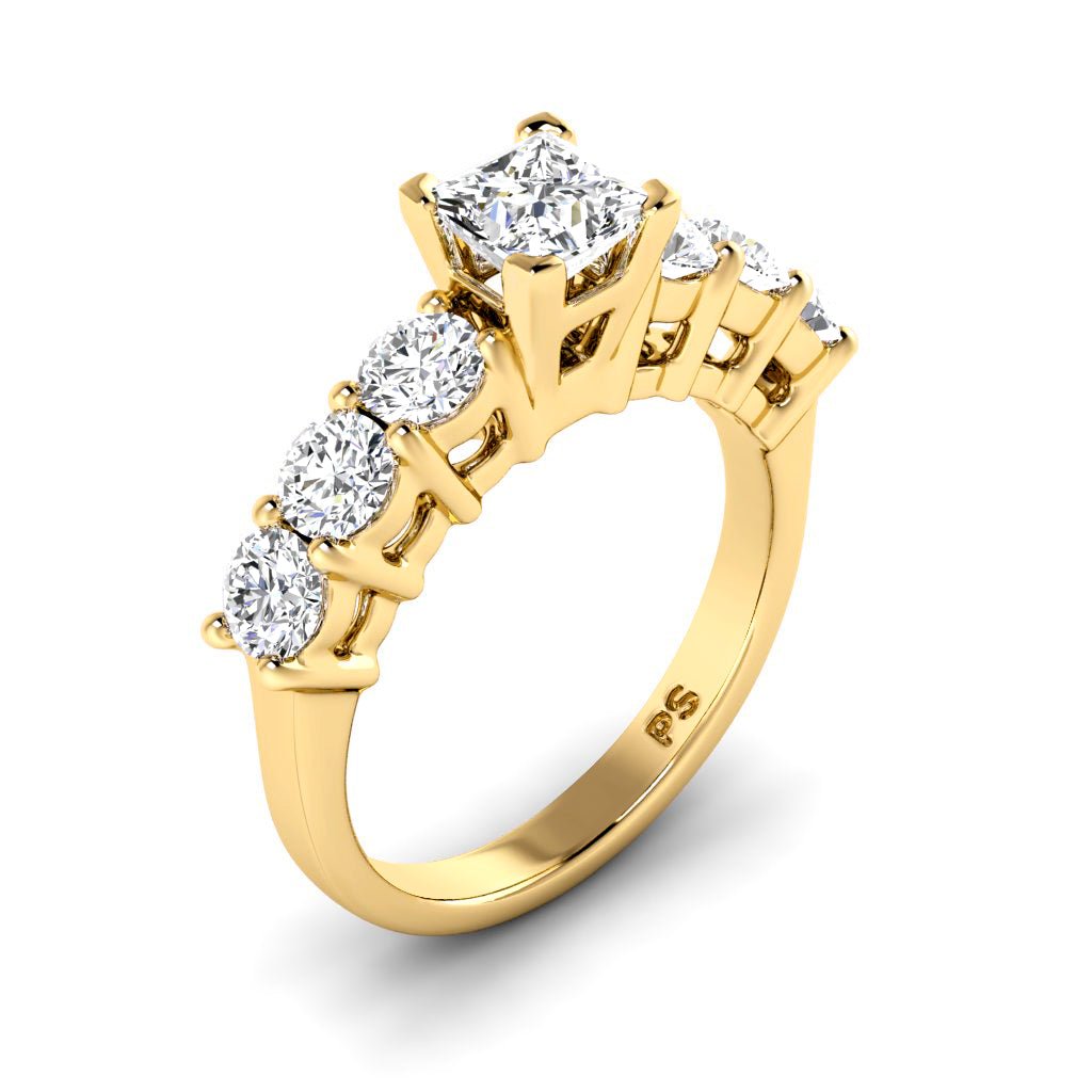 1.95 - 3.10 CT Round Cut Natural Diamonds - Engagement Ring - Primestyle.com