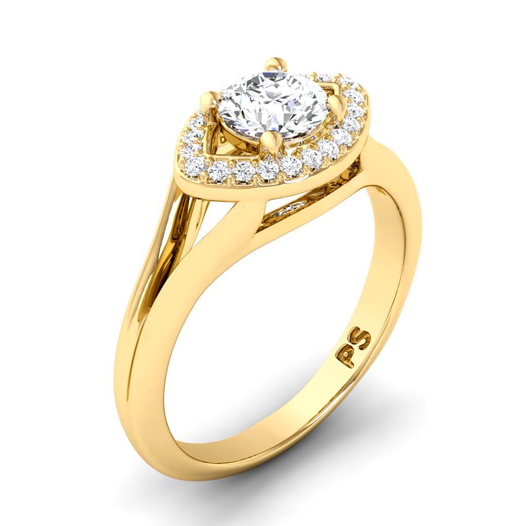 0.60-6.10 CT Round Cut Diamonds - Engagement Ring